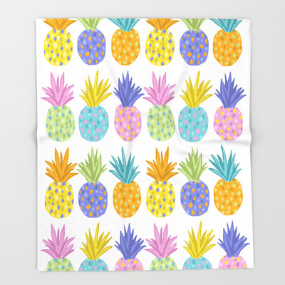 DESIGN Colourful Pineapples