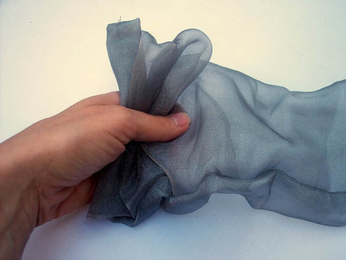 The hand of a fabric (the feel)