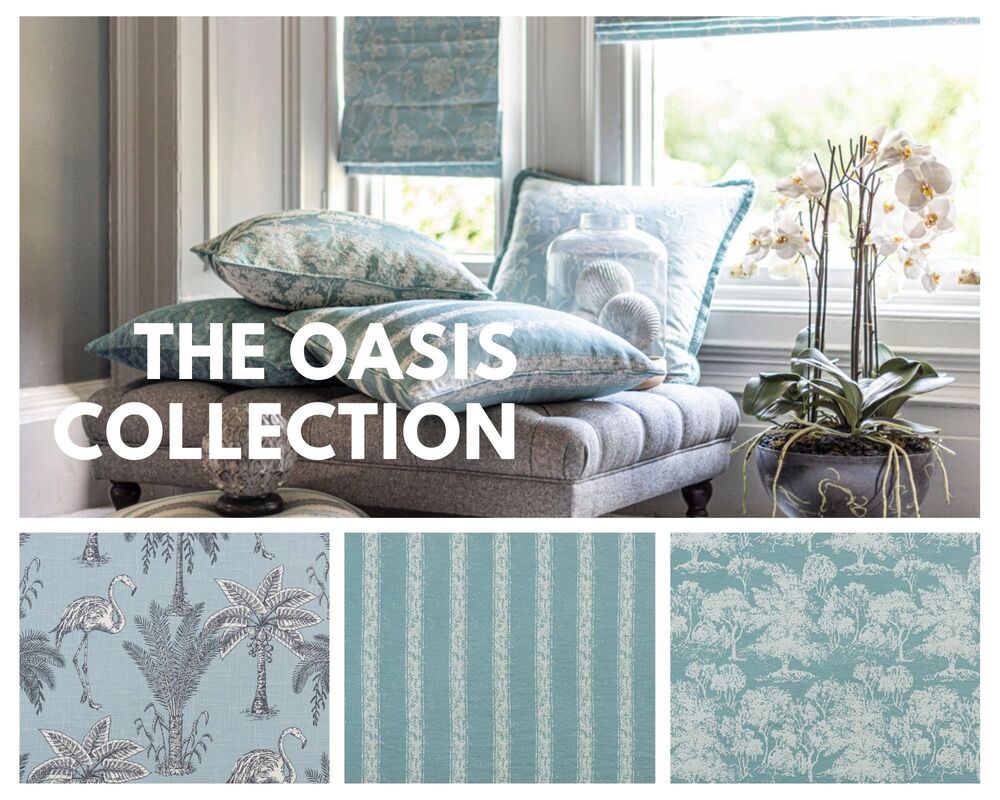 Bill Beaumont textiles OASIS collection
