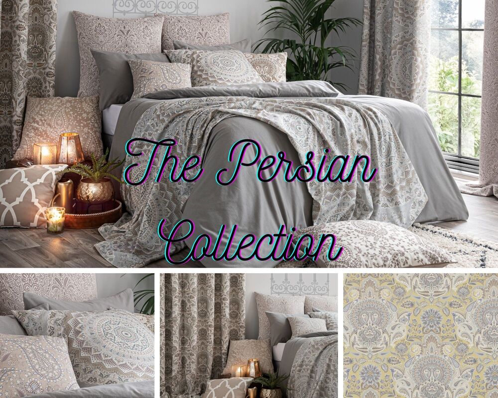 Persian design themed furnishing fabrics